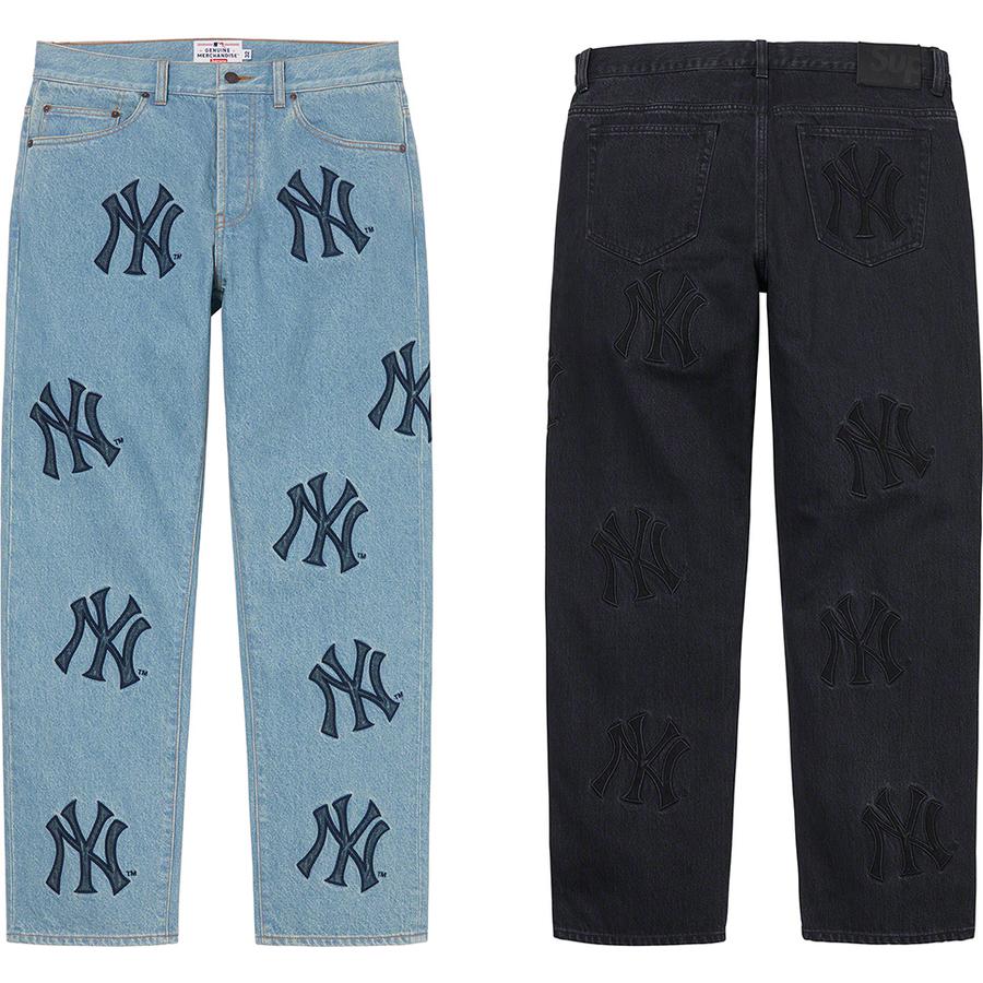 Supreme Supreme New York Yankees™Regular Jean for fall winter 21 season