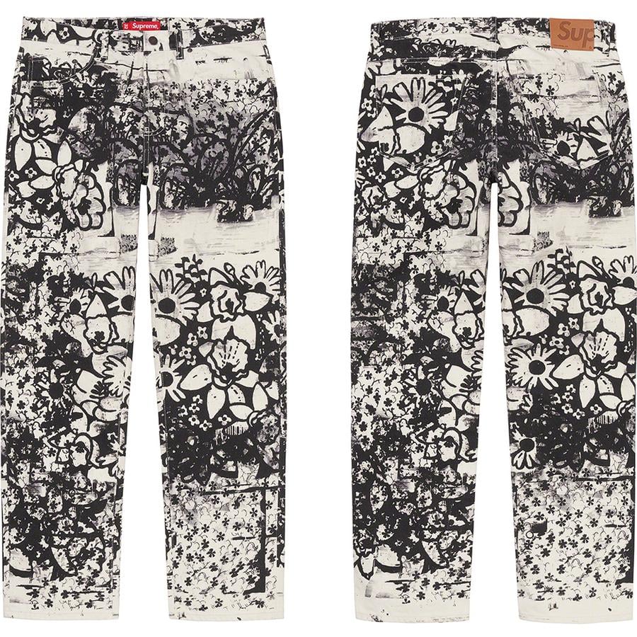 Supreme Christopher Wool SupremeRegular Jean for fall winter 21 season