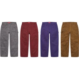 Canvas Double Knee Painter Pant - fall winter 2021 - Supreme