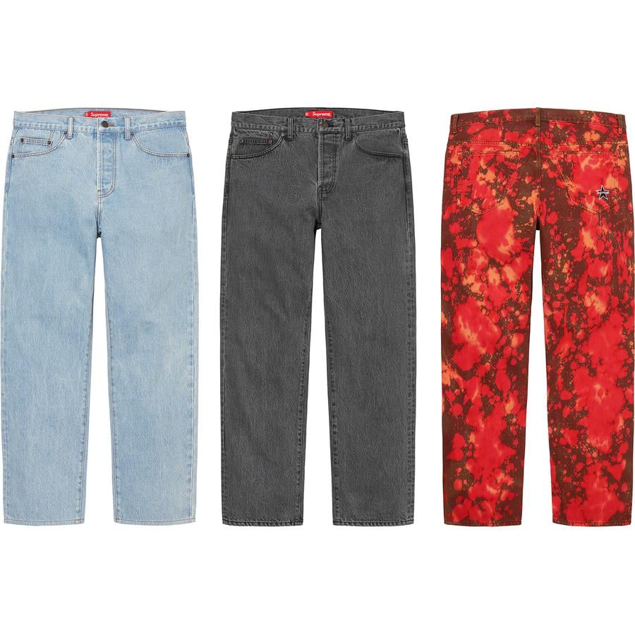 Supreme Regular Jean released during fall winter 21 season