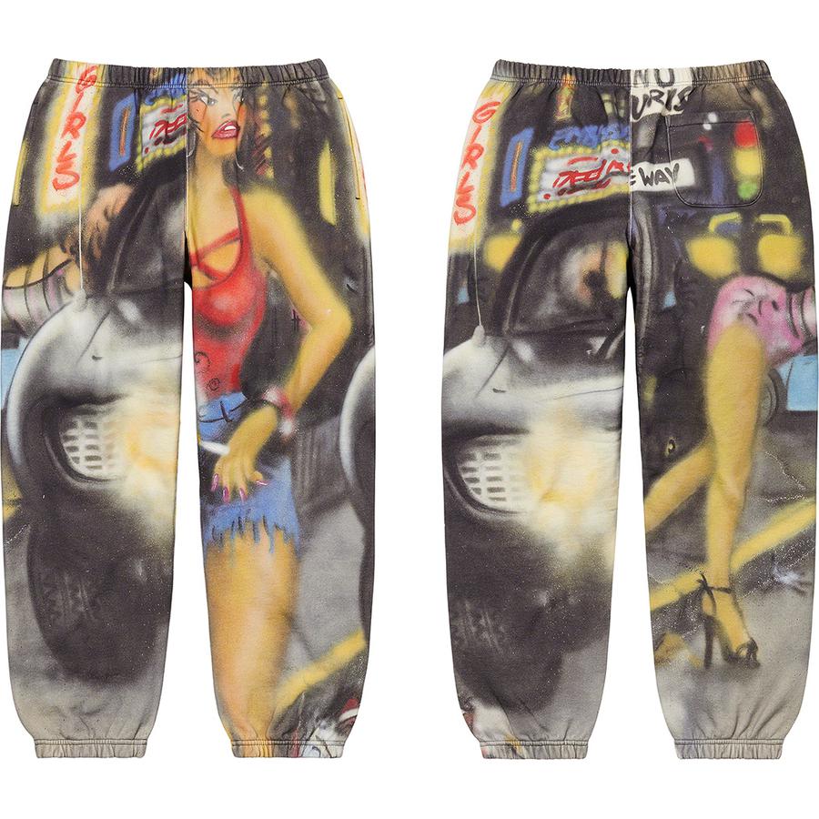 Supreme Lady Pink Supreme Sweatpant for fall winter 21 season