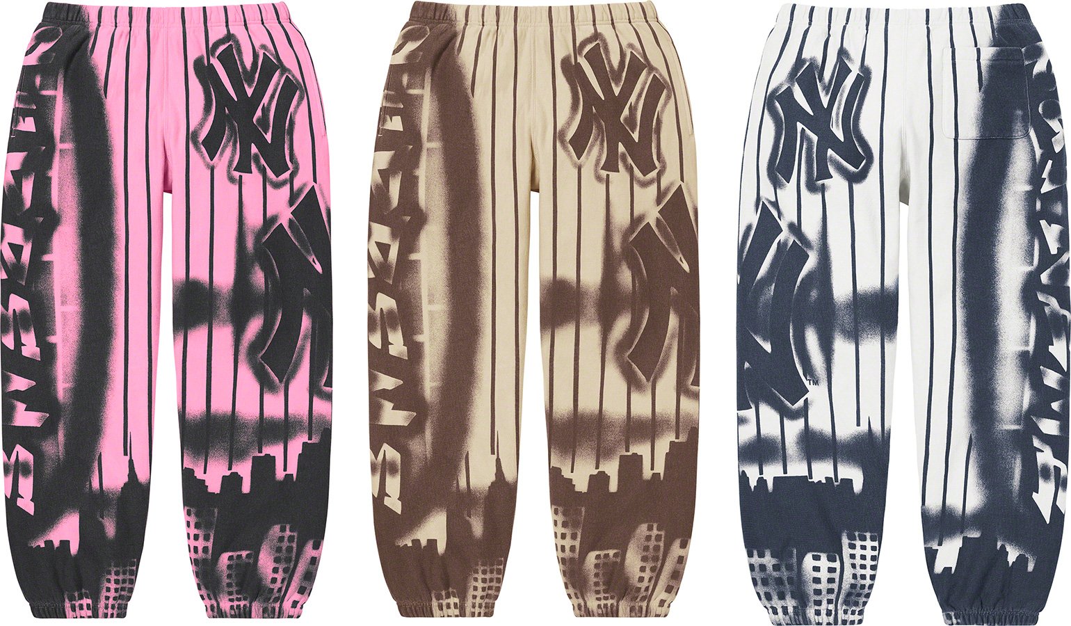 New York Yankees™Airbrush Sweatpant - fall winter 2021 - Supreme