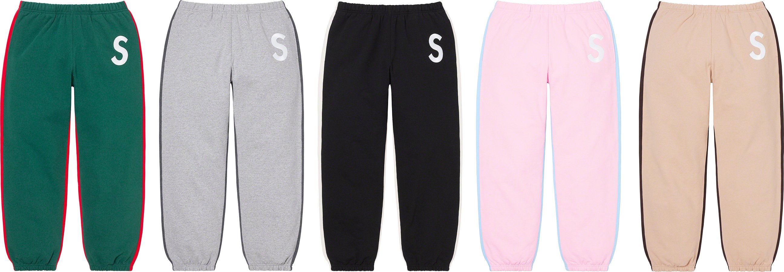 S Logo Split Sweatpant - fall winter 2021 - Supreme