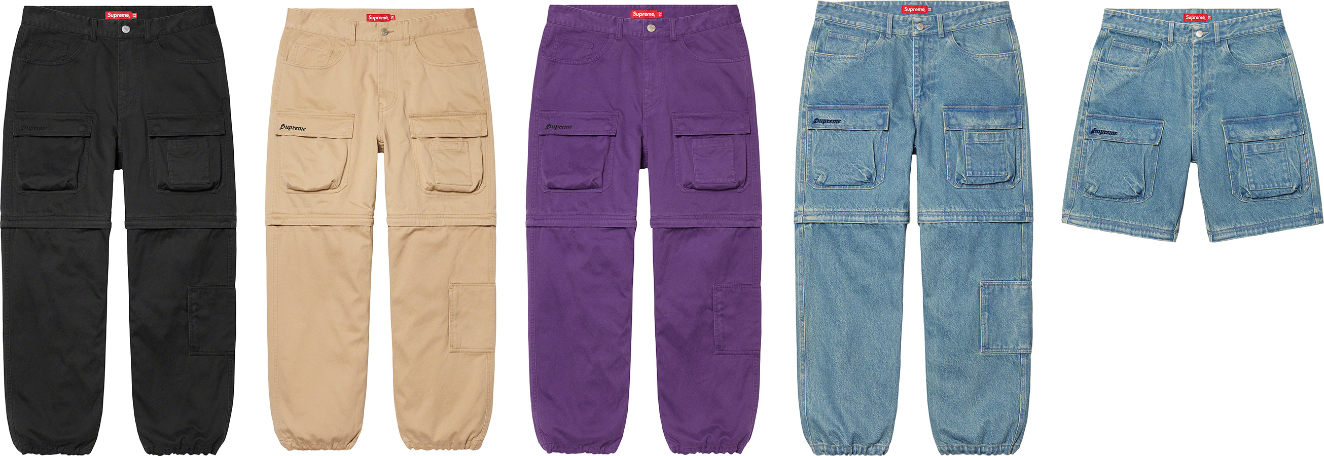 Supreme Zip off Utility Pants