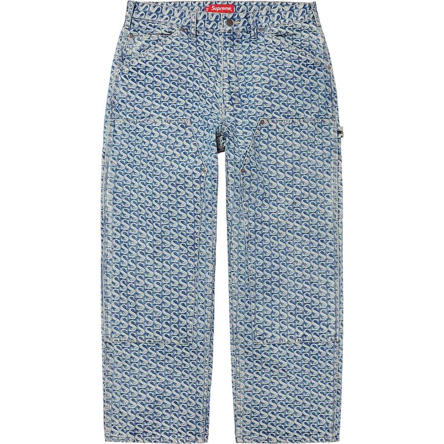 Monogram Double Knee Denim Painter Pant - fall winter 2021 - Supreme