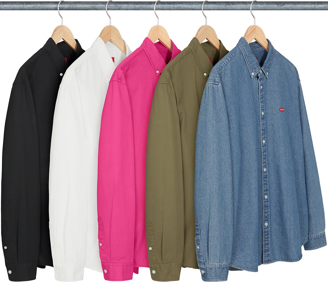 アウトレット 送料無料 Supreme Small Box Shirt Denim - トップス