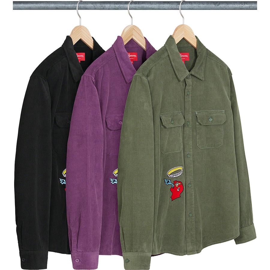 Supreme Gonz Corduroy Work Shirt for fall winter 21 season