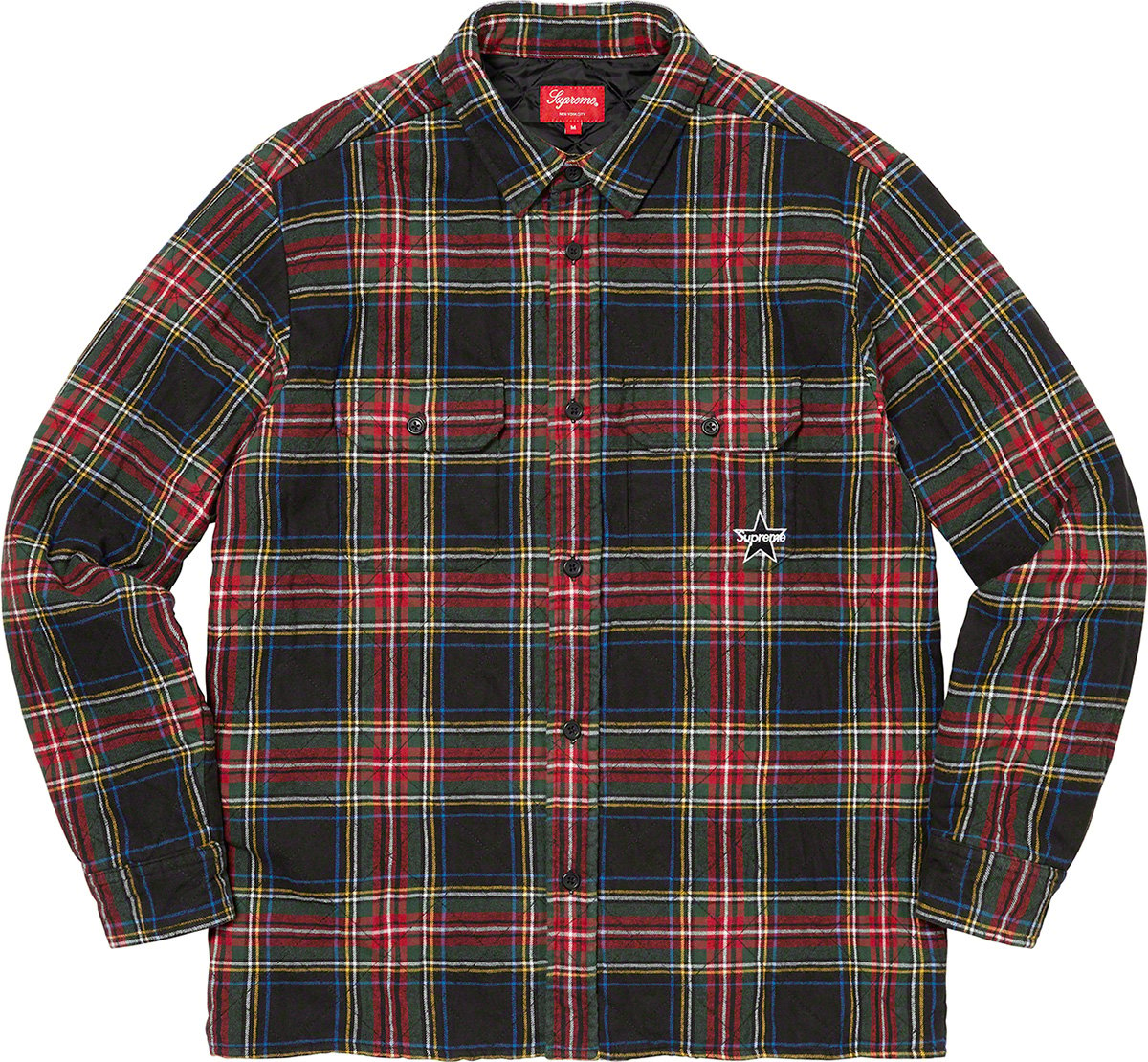 Quilted Plaid Flannel Shirt - fall winter 2021 - Supreme