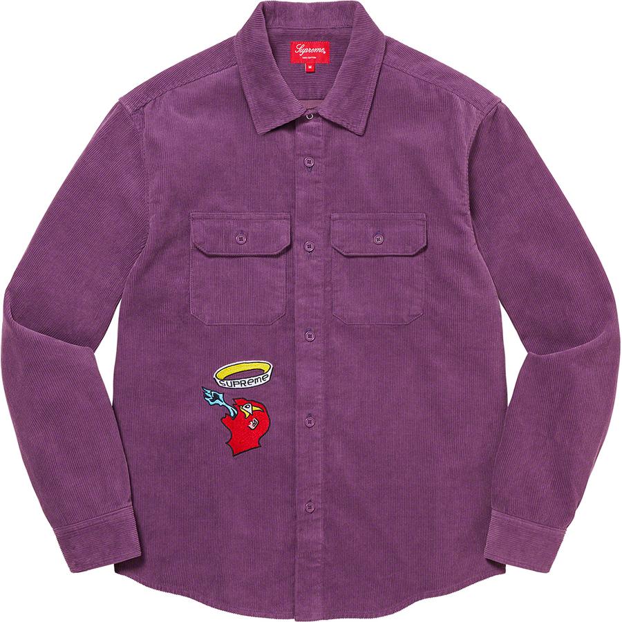 Details on Gonz Corduroy Work Shirt  from fall winter 2021 (Price is $138)