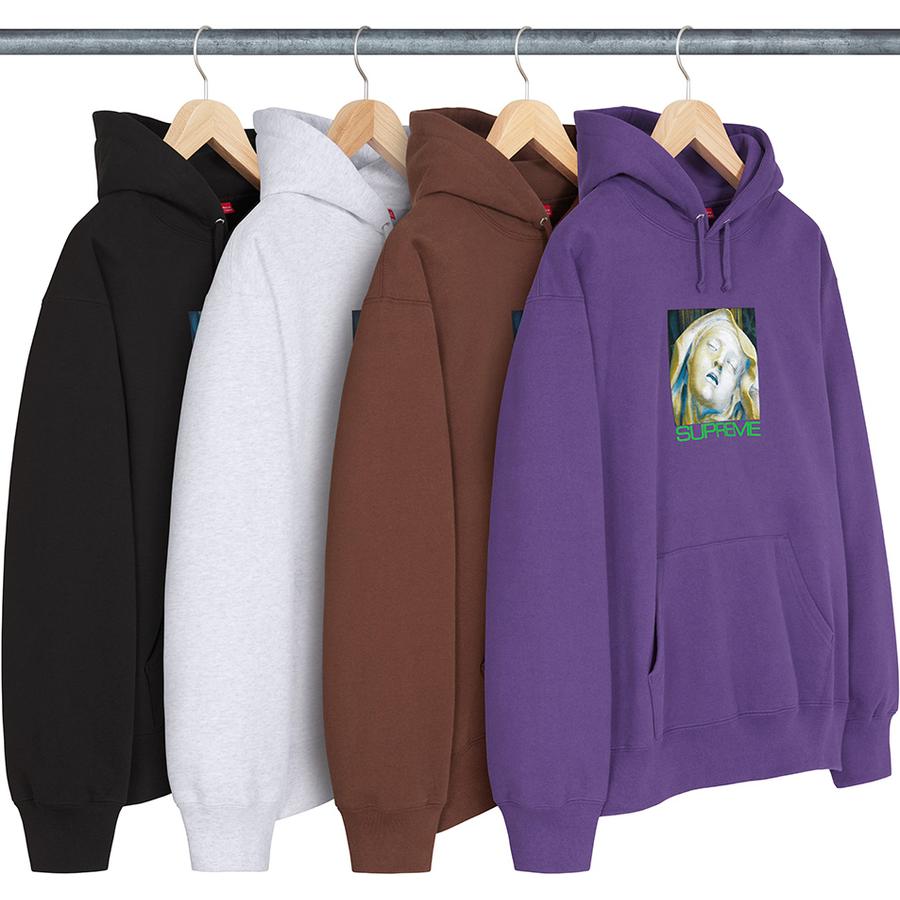 Details on Ecstasy Hooded Sweatshirt from fall winter 2021 (Price is $158)