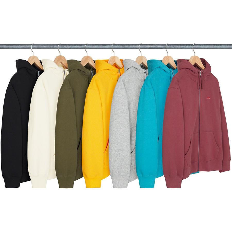 Supreme Small Box Facemask Zip Up Hooded Sweatshirt releasing on Week 13 for fall winter 2021