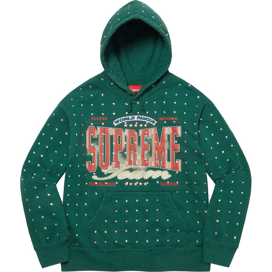 Details on Rhinestone Hooded Sweatshirt  from fall winter
                                                    2021 (Price is $168)