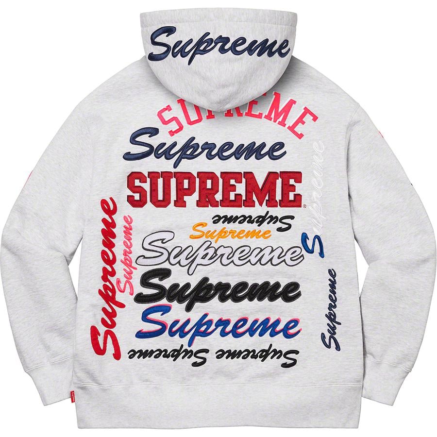 Details on Multi Logo Hooded Sweatshirt  from fall winter
                                                    2021 (Price is $168)