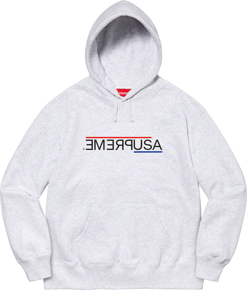 USA Hooded Sweatshirt - fall winter 2021 - Supreme