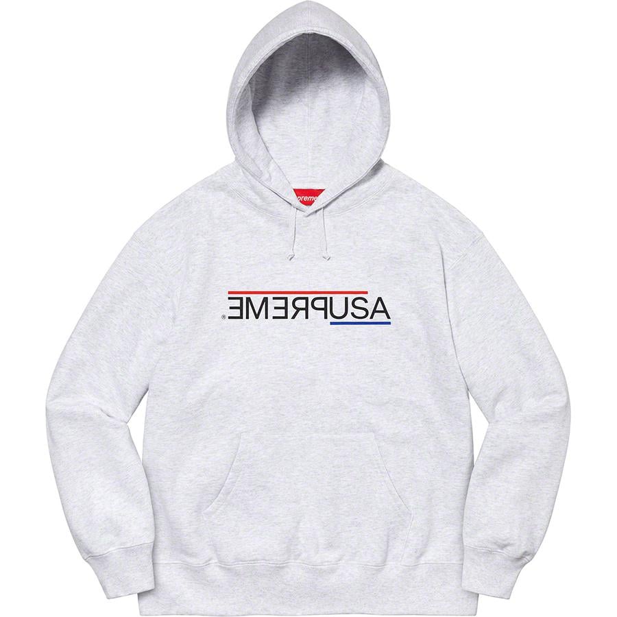 Details on USA Hooded Sweatshirt  from fall winter
                                                    2021 (Price is $158)