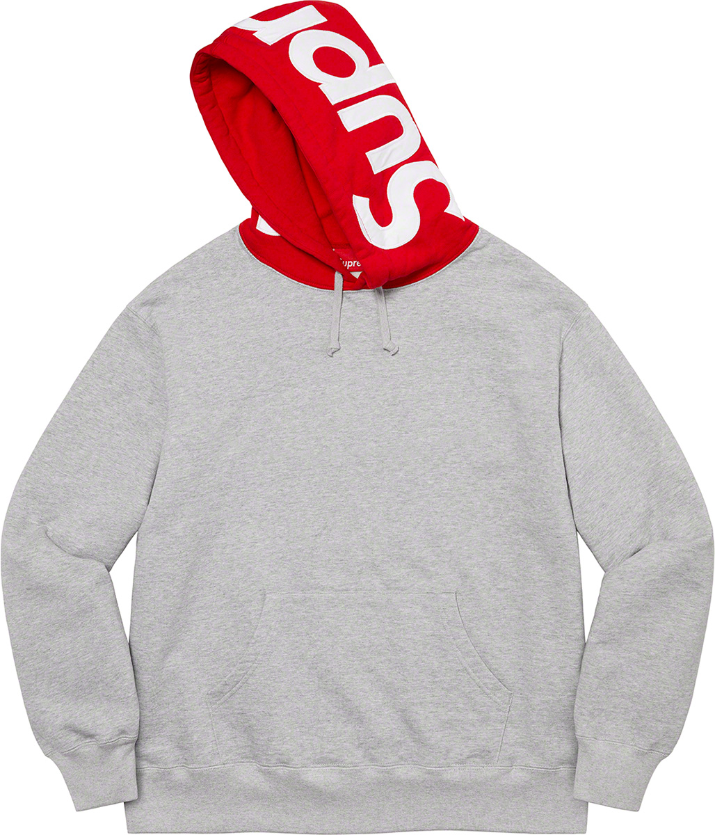 Supreme Contrast Hooded Sweatshirt