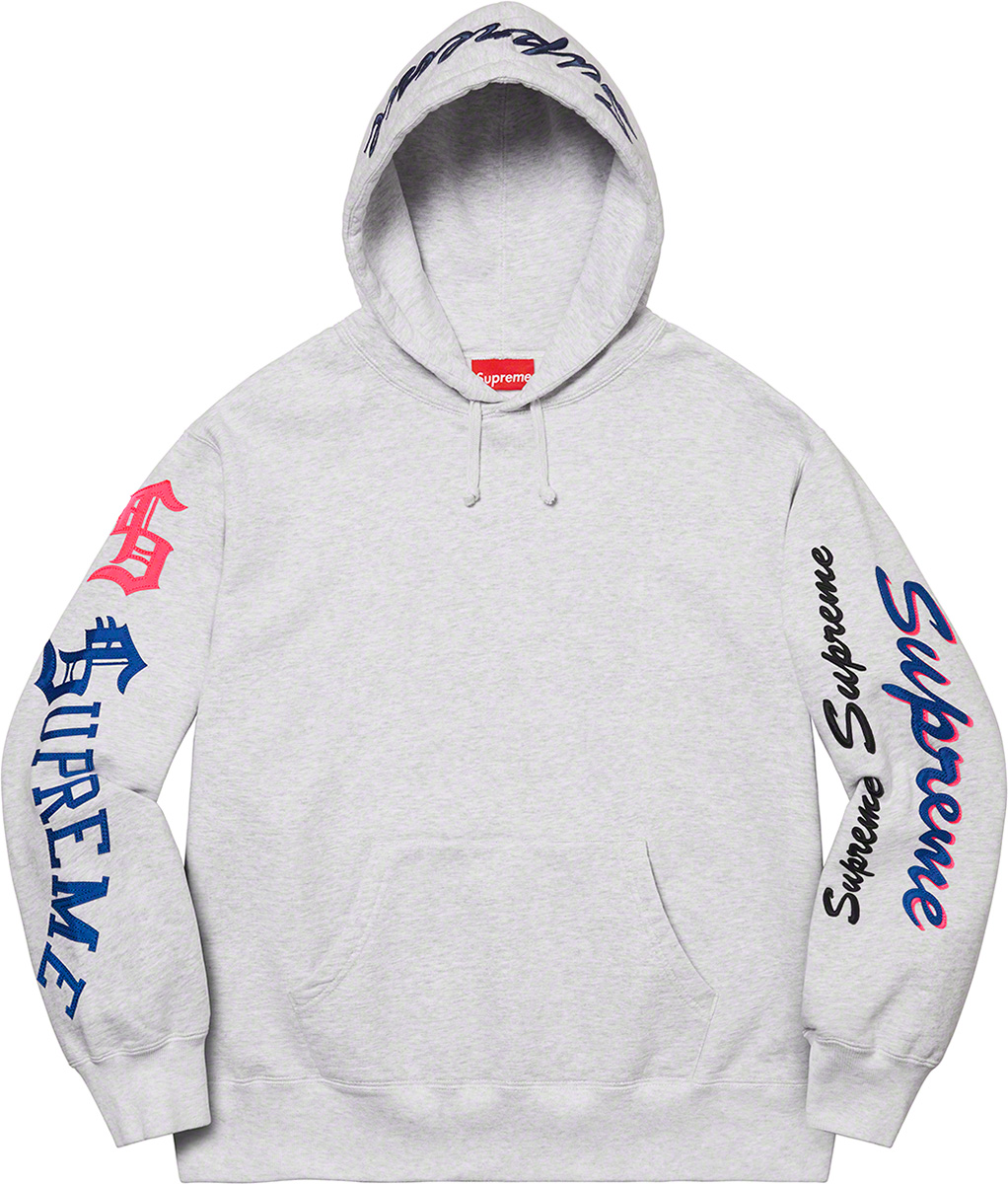 Multi Logo Hooded Sweatshirt - fall winter 2021 - Supreme