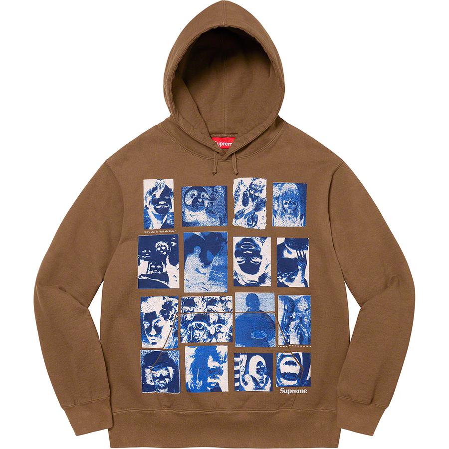 Details on Collage Grid Hooded Sweatshirt  from fall winter
                                                    2021 (Price is $168)