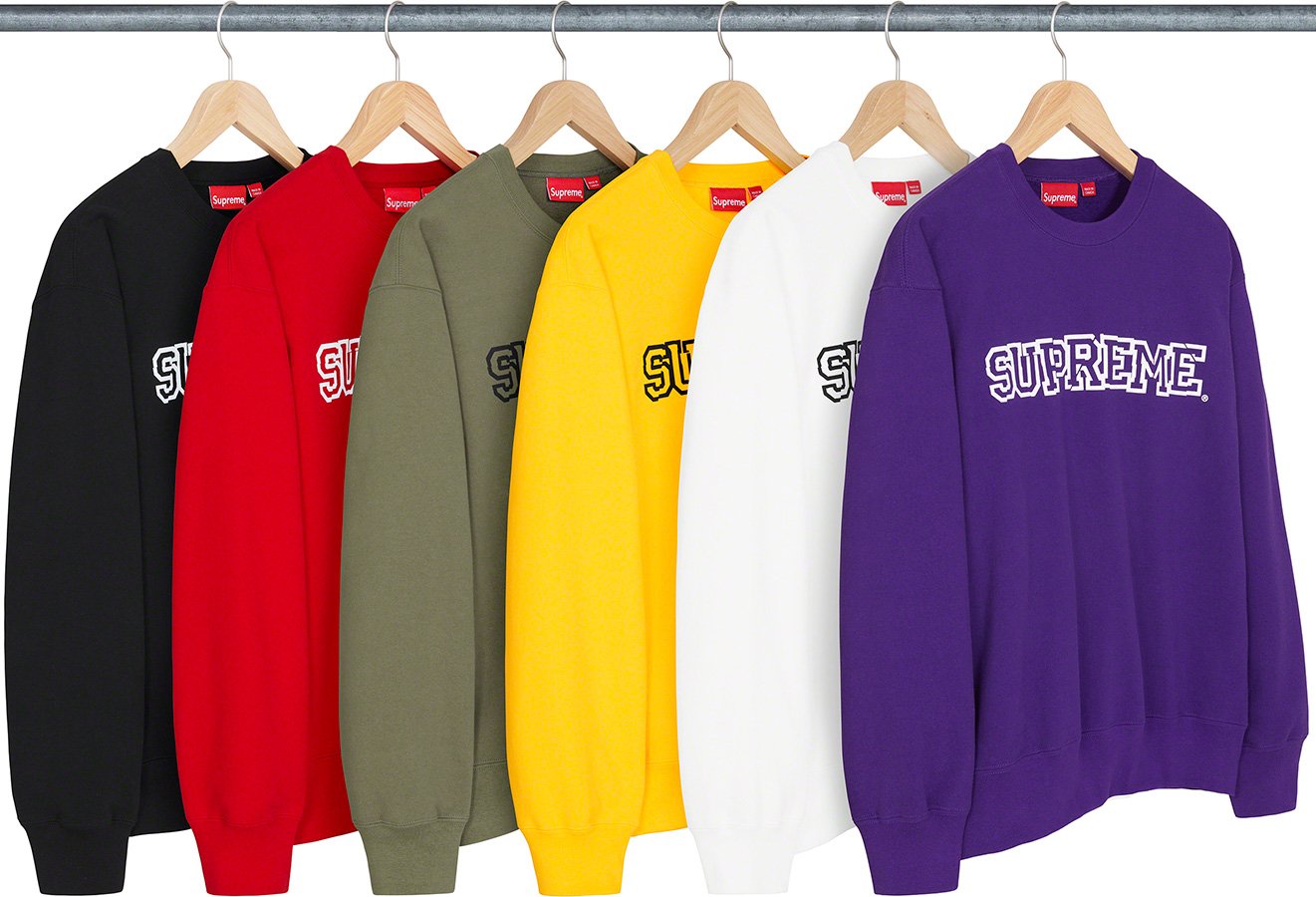 arc logo crewneck