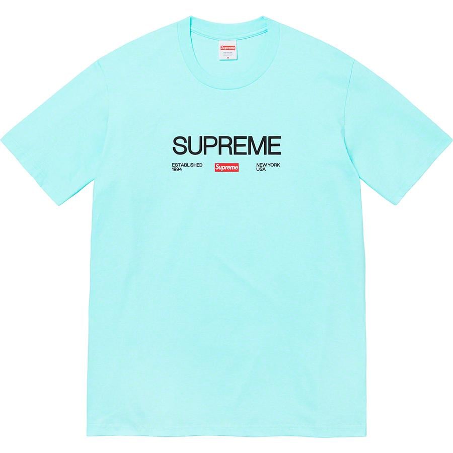 Supreme Est. 1994 Tee releasing on Week 1 for fall winter 2021