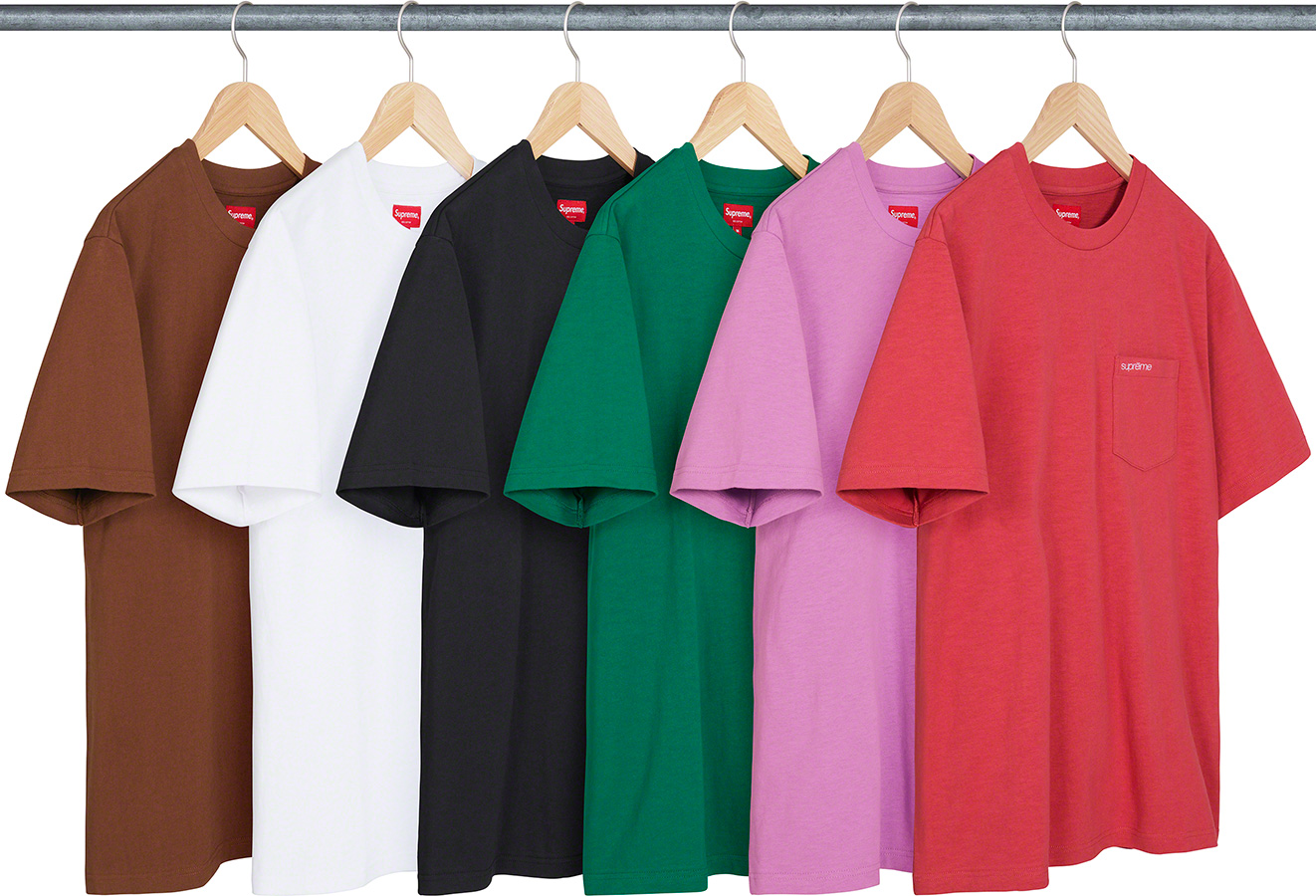 S S Pocket Tee - fall winter 2021 - Supreme