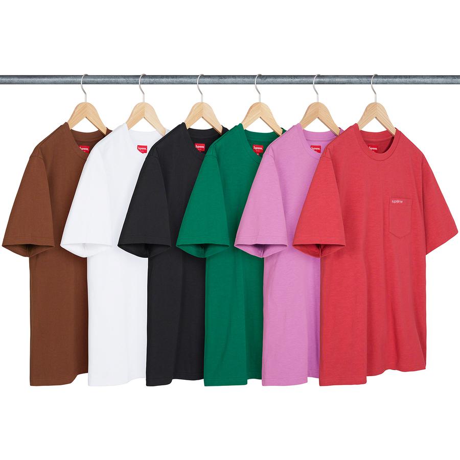 Supreme S S Pocket Tee released during fall winter 21 season