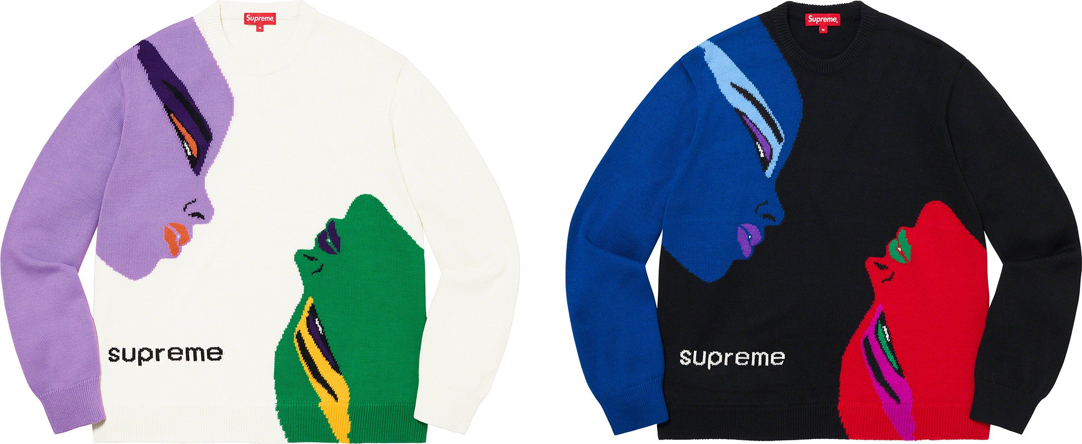 Supreme Faces Sweater