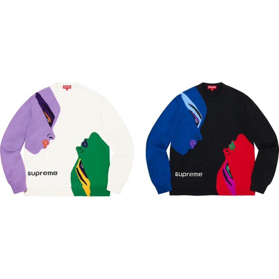 Supreme Faces Sweater releasing on Week 6 for fall winter 21