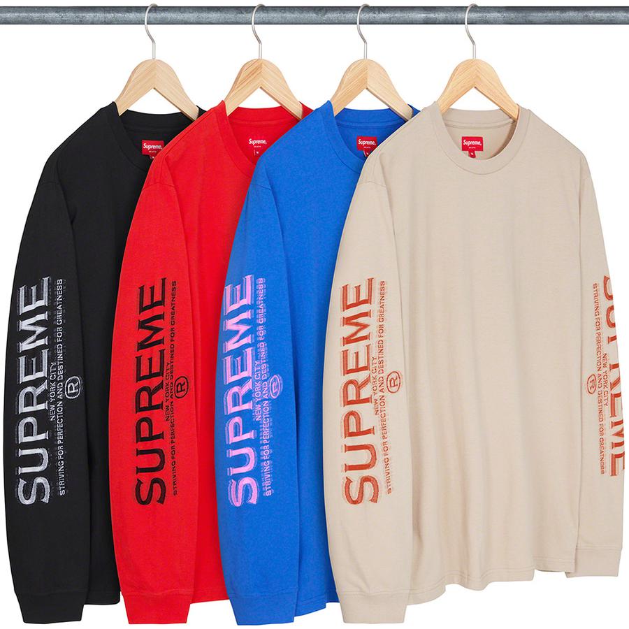 Supreme Intarsia Sleeve L S Top released during fall winter 21 season