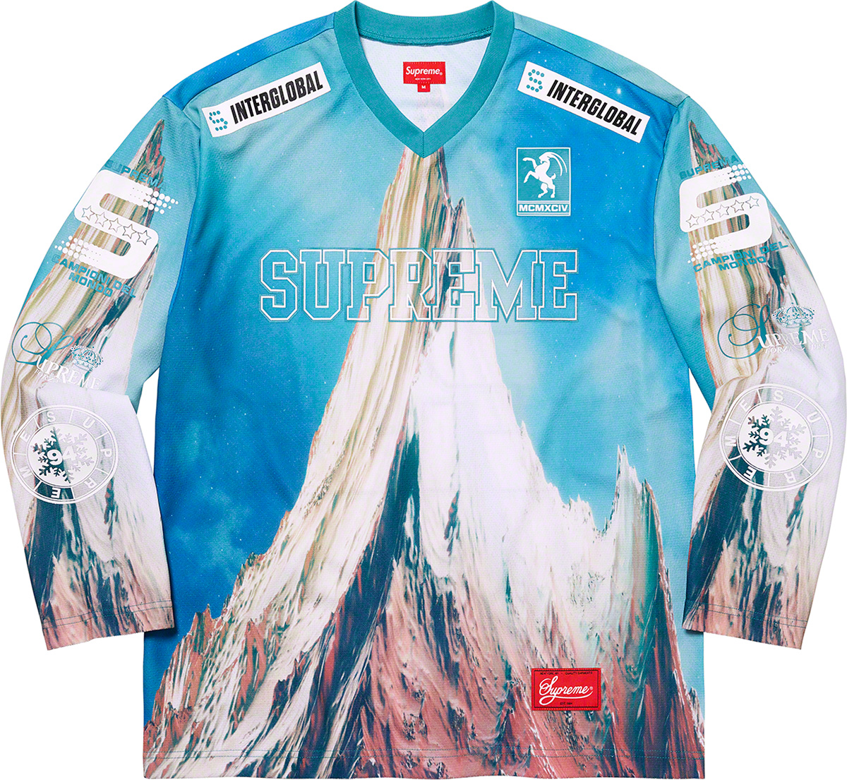 Supreme 21A/W Mountain Hockey Jersey-