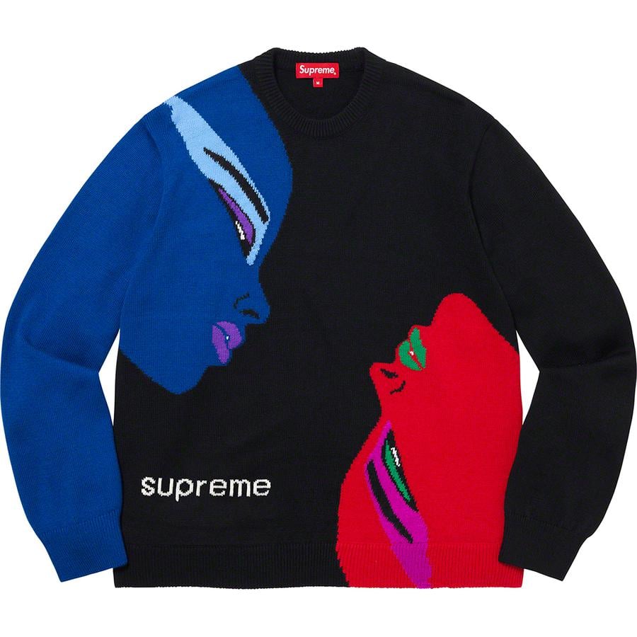 Faces Sweater - fall winter 2021 - Supreme