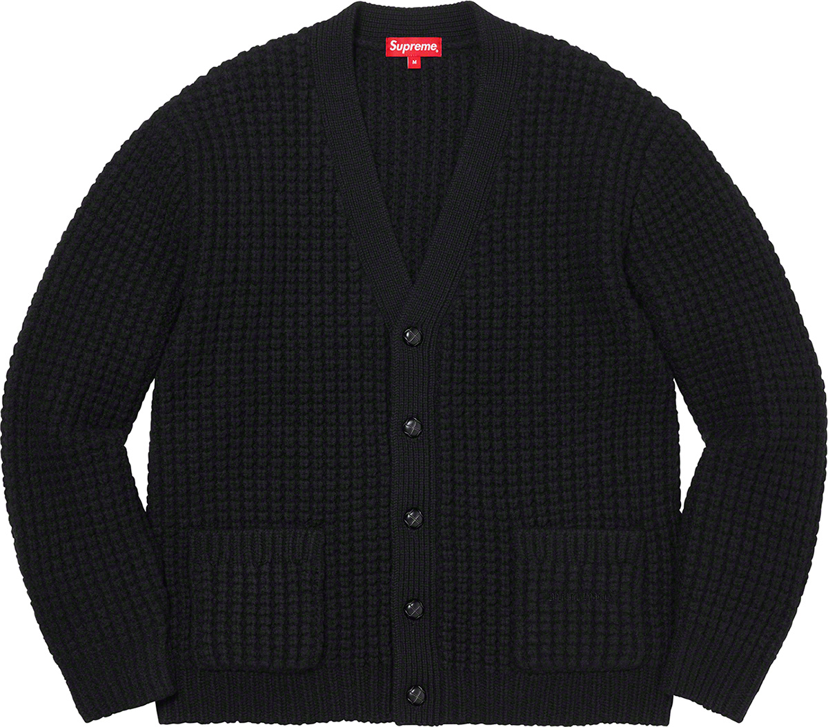 Supreme Waffle Knit Cardigan