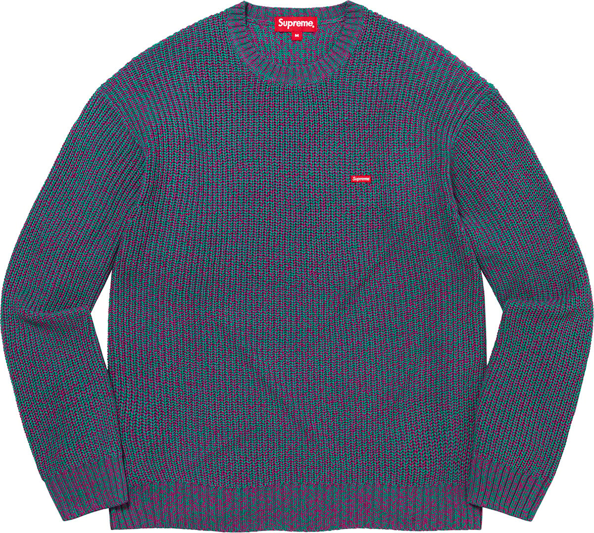 Mélange Rib Knit Sweater - fall winter 2021 - Supreme