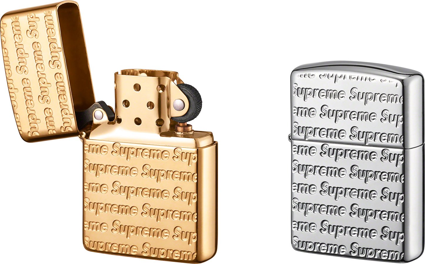 Repeat Engraved Zippo - fall winter 2022 - Supreme