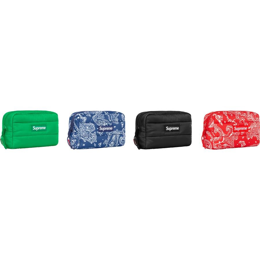 Supreme Puffer Pouch for fall winter 22 season