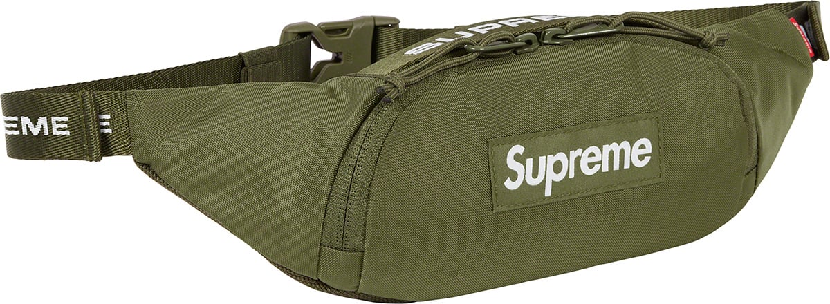 SUPREME SMALL WAIST BAG/ SLIVER OS/ FW22 (100%) AUTHENTIC/ BRAND NEW