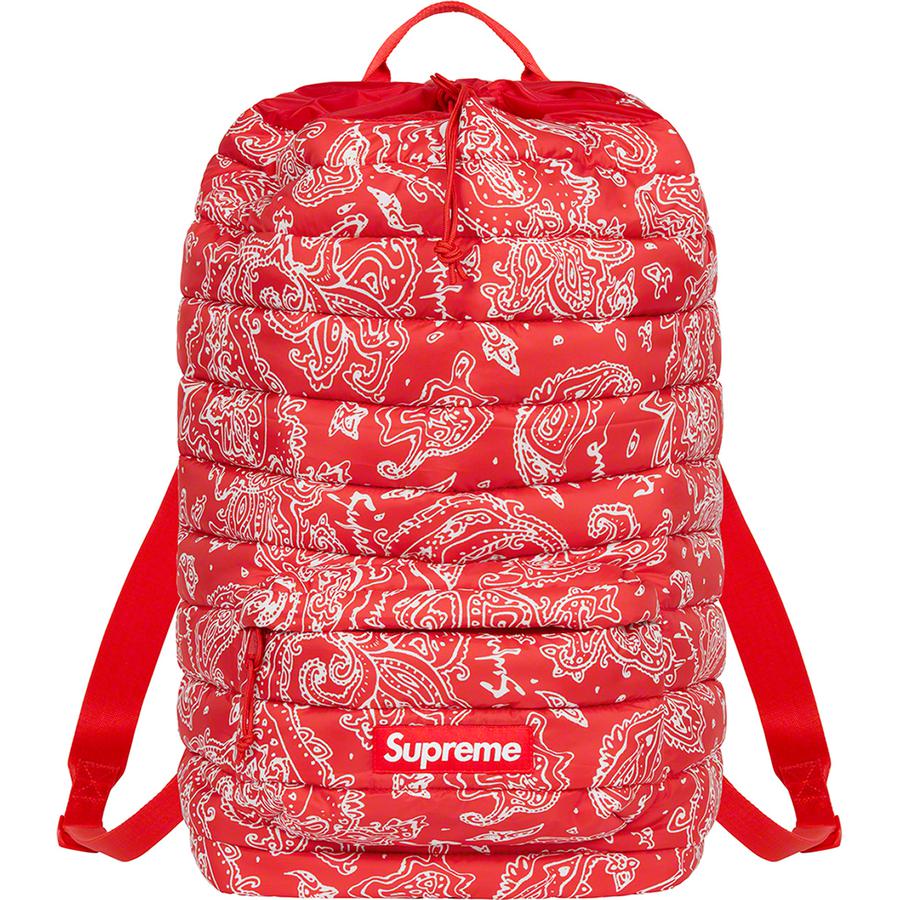 Details on Puffer Backpack  from fall winter
                                                    2022 (Price is $128)