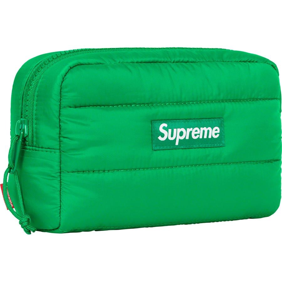 Supreme Puffer Side Bag Red Paisley