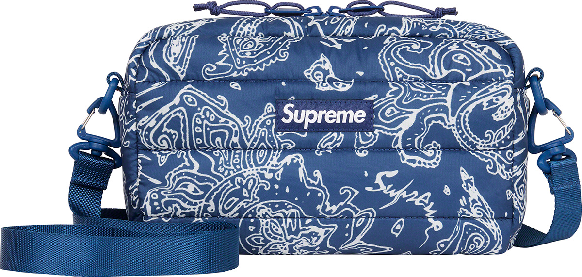 supreme bag blue