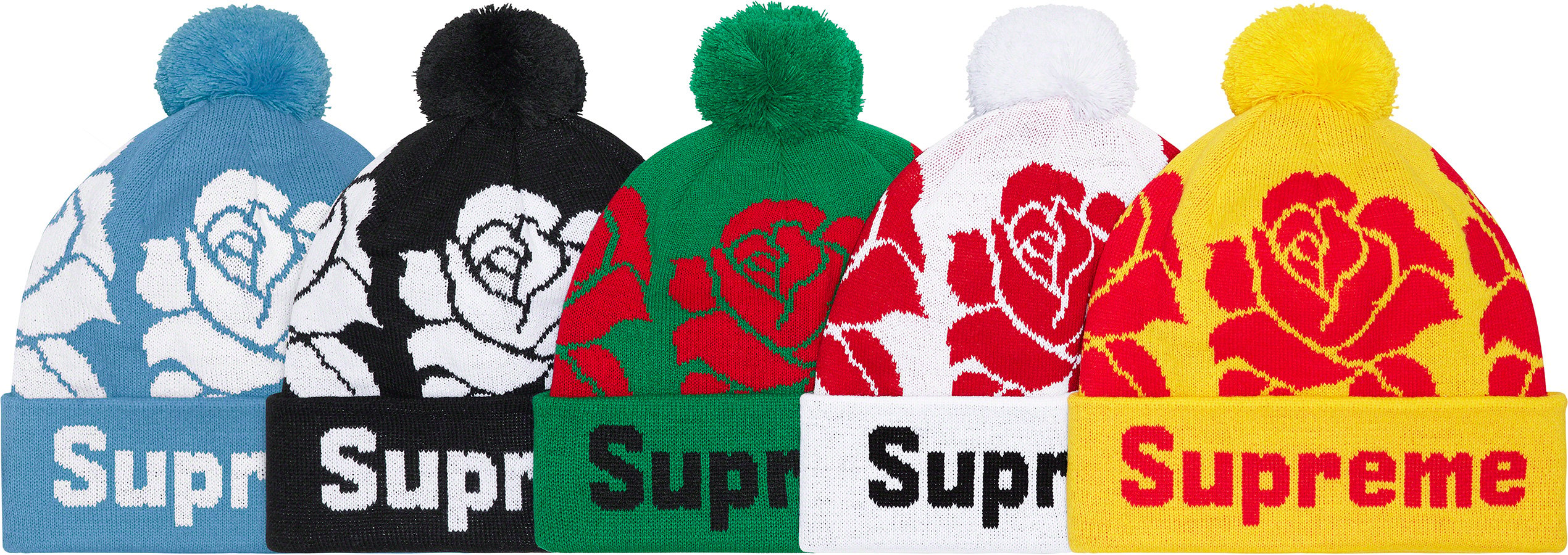 Rose Beanie - fall winter 2022 - Supreme