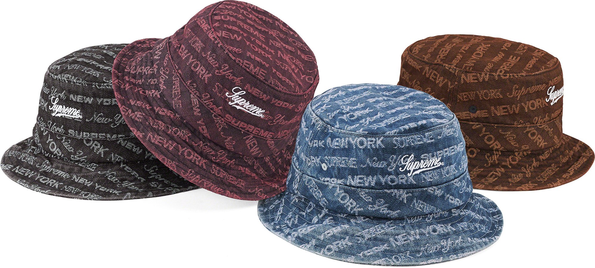 Multi Type Jacquard Denim Crusher - fall winter 2022 - Supreme