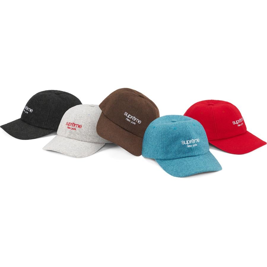 Supreme Waxed Wool 6-Panel for fall winter 22 season