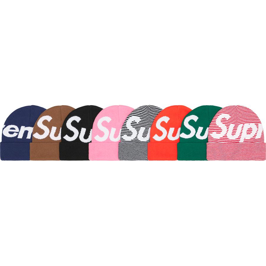Supreme Big Logo Beanie releasing on Week 10 for fall winter 22