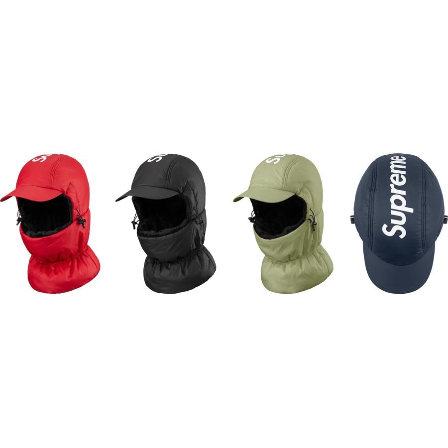 Supreme Cordura Puffer Balaclava for fall winter 22 season