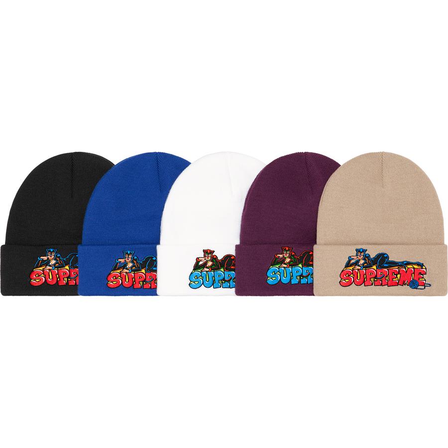 Supreme Catwoman Beanie releasing on Week 5 for fall winter 22