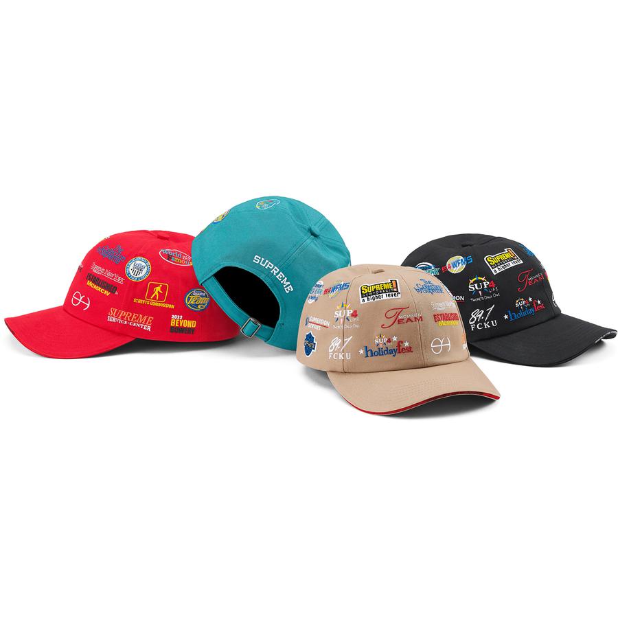 Supreme Sponsors 6-Panel for fall winter 22 season