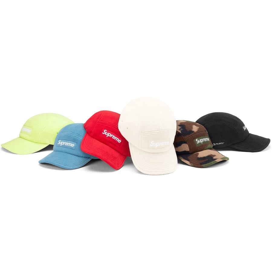 Supreme Polartec Camp Cap for fall winter 22 season