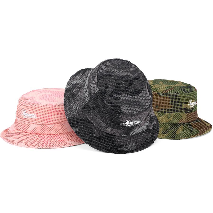 Supreme Camo Grid Velvet Crusher for fall winter 22 season