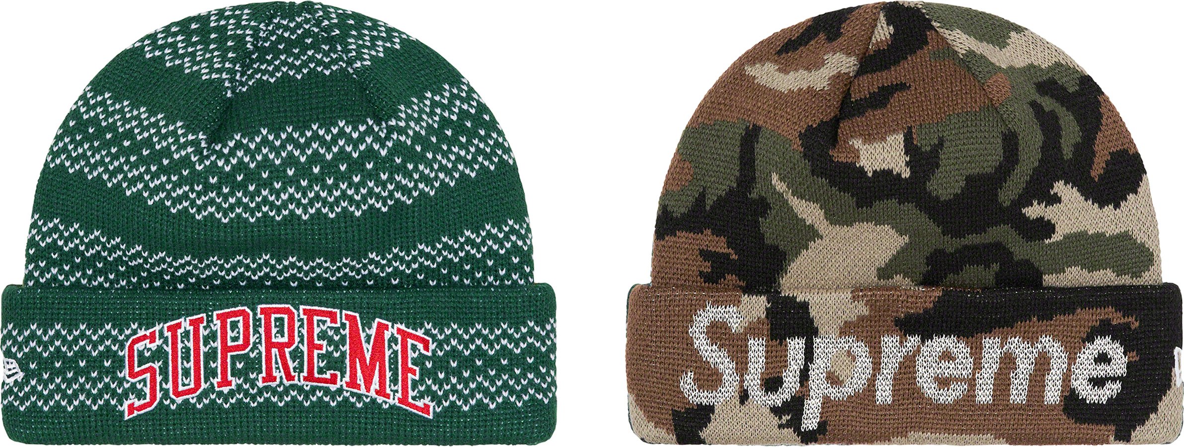 New Era Split Beanie - fall winter 2022 - Supreme