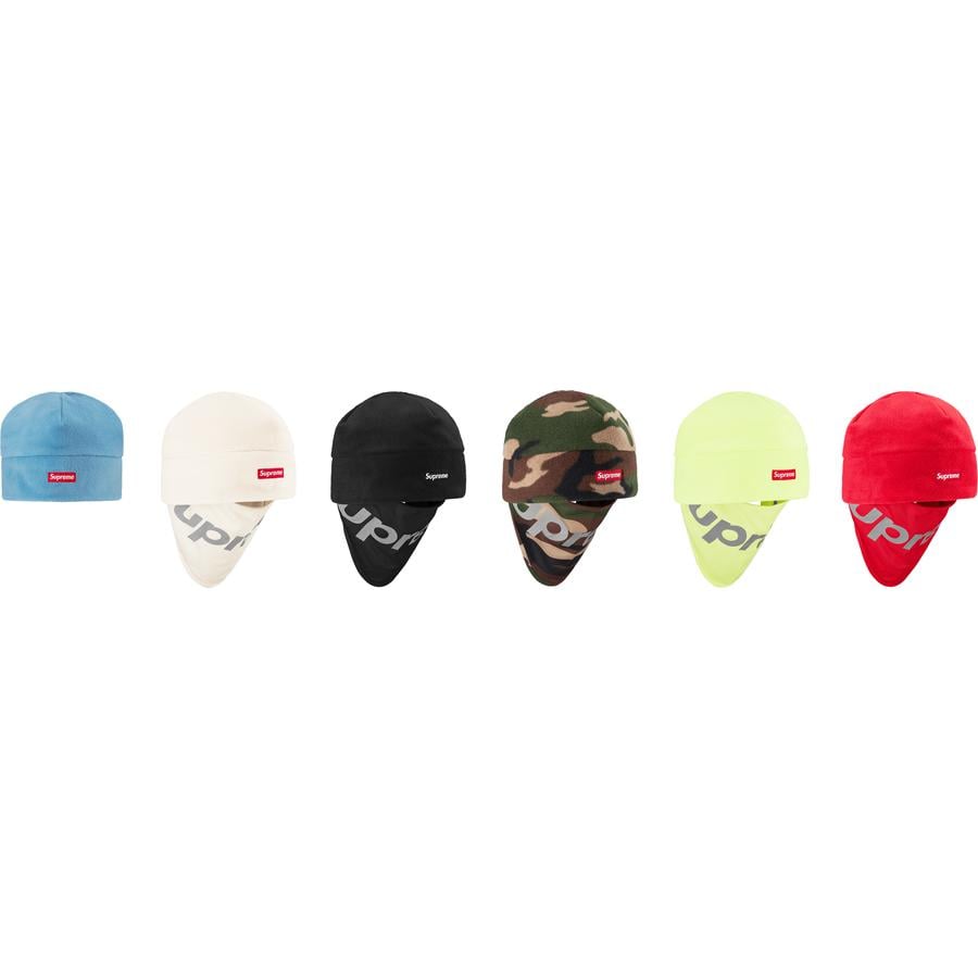 Supreme Polartec Facemask Beanie for fall winter 22 season